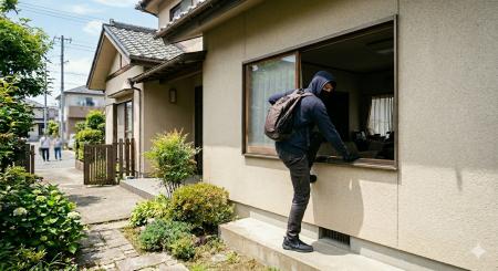 短時間外出時（30分以下）の無施錠意識は33％も！「全