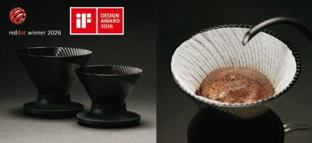 HARIO「V60 ドリッパーNEO」が Red Dot Design Award 