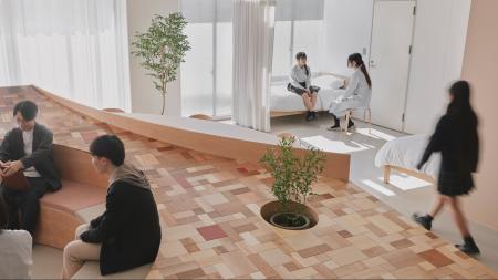 【博展×かえつ有明中・高等学校】従来の保健室をutf-8