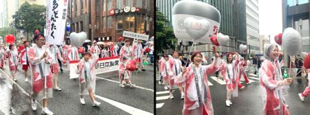 新日本製薬どんたく隊、笑顔で完走！116名が紡いだ「
