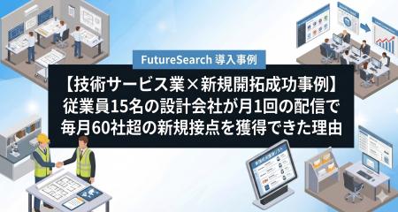 【技術サービス業×新規開拓成功事例】従業員15名の設