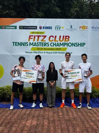 【テニス】中之島キャピタル所属の佐藤悠貴選手、ITF