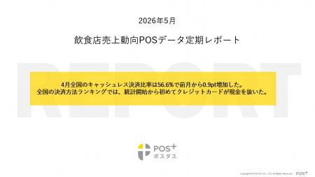 クラウド型モバイルPOSレジ「POS＋（ポスタス）」飲食