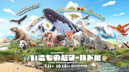 特別展「いきもの超ワールド展 国立科学博物館×utf-8 特別展「いきもの超ワールド展 国立科学博物館×utf-8
