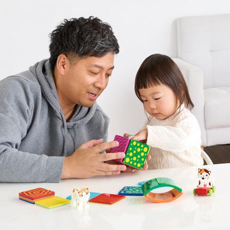 【新商品】【親子遊び】磁石でくっつく知育玩具ピタゴ