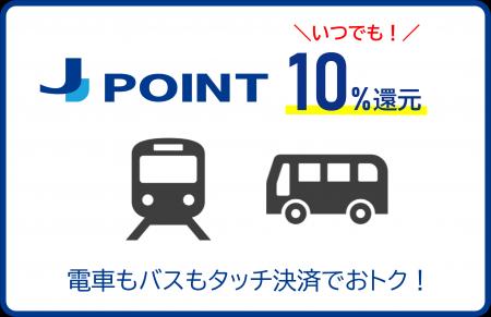 「クレカ乗車」でいつでもポイント10%還元！