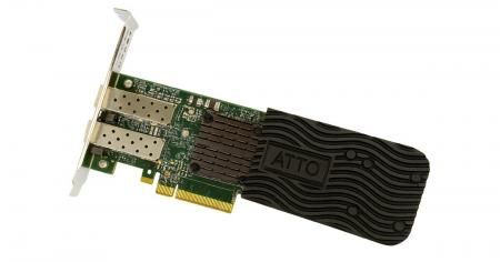 ATTO社製、最大100Gbps対応の高速ネットワークカード