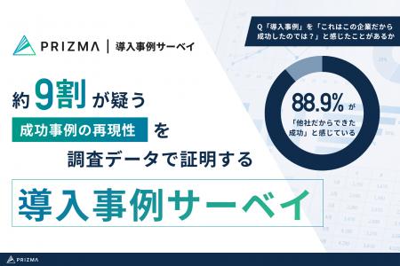 B2Bマーケティングの決定打に。株式会社PRIZMA、定性
