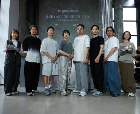 ニューバランス5名の気鋭アーティストと協働した展覧