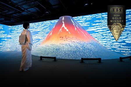 9都市開催50万人動員の「動き出す浮世絵展」が国際的