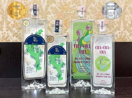 TWSC2026「のとジン氣」が金賞 ＆「CHA-CHA-CHA」が銀