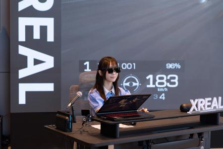 没入型ゲーム体験イベント「XREAL Gaming Challenge」