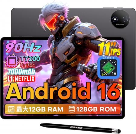 【16900円ゲット】Teclast 2026 Android 16 タブレッ