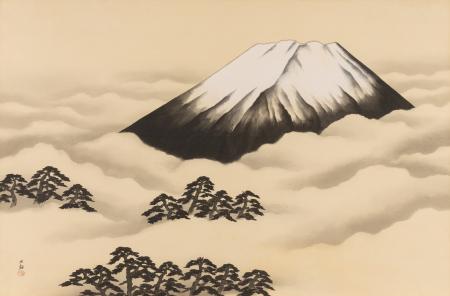 近代日本画の巨匠・横山大観の希少な大作が公開オーク