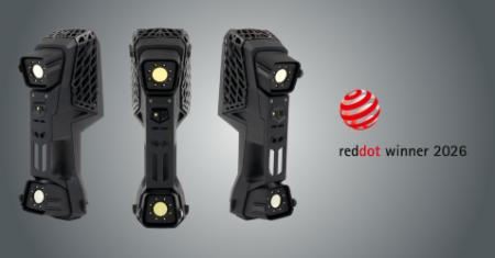 FARO CREAFORM の HandySCAN 3D EVO Series(TM)、レッ