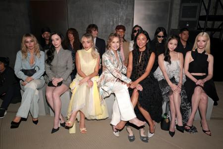 【Dior】2027年クルーズ コレクションに来場したセレ
