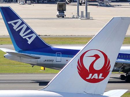 JAL、ANA、スカイマークの決算では、旅客需要回復...