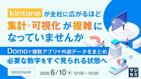 『kintoneが全社に広がるほど、集計・可視化が複雑に