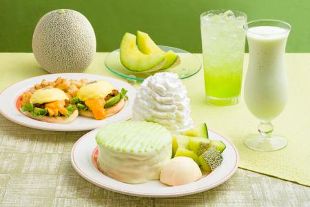 【Eggs ’n Things】メロンを味わい尽くす贅沢メニュー 【Eggs ’n Things】メロンを味わい尽くす贅沢メニュー