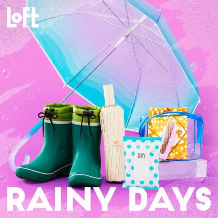 【ロフト】「RAINY DAYS 2026」機能とかわいさを味方
