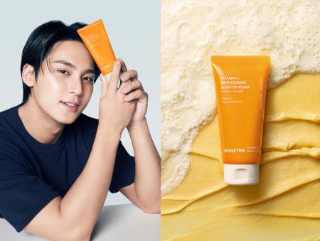 【INNISFREE】洗うたび、トーンアップ*¹ケア。“パック 【INNISFREE】洗うたび、トーンアップ*¹ケア。“パック