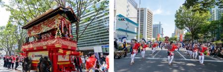 アイリスオーヤマ、「仙台・青葉まつり」山鉾巡行に参 アイリスオーヤマ、「仙台・青葉まつり」山鉾巡行に参