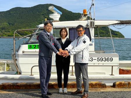 旭タンカー株式会社および山口県漁協と、「ブルーカー 旭タンカー株式会社および山口県漁協と、「ブルーカー