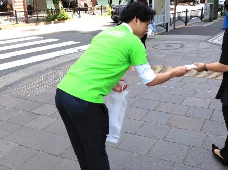 ライフネット生命 「顔の見える会社」として、恒例行 ライフネット生命 「顔の見える会社」として、恒例行