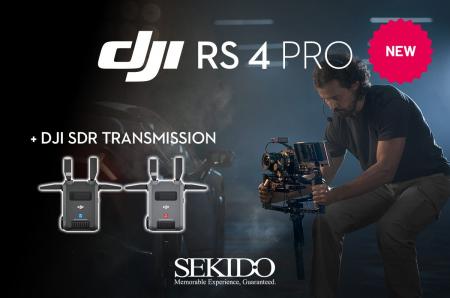 安定したカメラワークと映像伝送を1セットに。「DJI R 安定したカメラワークと映像伝送を1セットに。「DJI R