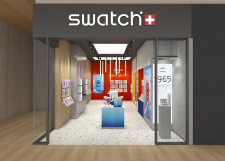 国内の空港では初となる直営ストア「スウォッチストア