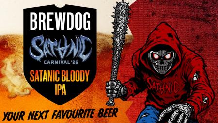 英国No.1クラフトビールブランドBREWDOG × SATANIC CA 英国No.1クラフトビールブランドBREWDOG × SATANIC CA