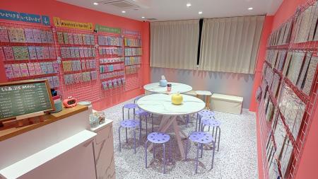 女の子だけのシール交換カフェ『しぇあぷく』横浜にNE