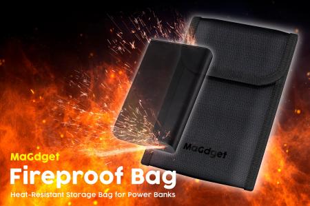 モバイルバッテリーの「もしも」を守る避難所！発火を