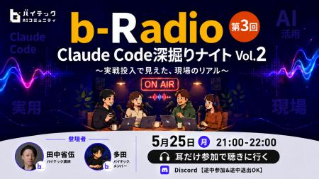 【バイテック生成AIオンラインスクール】実践型AIコミ