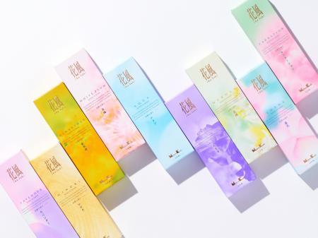 日本香堂、リニューアルした『花風』の小容量タイプも