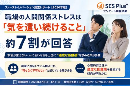 職場の人間関係ストレスは「気を遣い続けること」 約7 職場の人間関係ストレスは「気を遣い続けること」 約7
