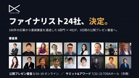 応募総数186件から選出！「日本DX大賞2026」ファイナ