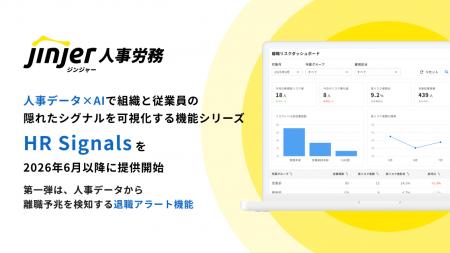 jinjer、「人事データ×AI」で組織と従業員の隠れたシ