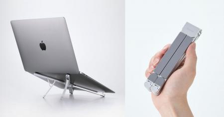 手のひらサイズで、バッグの隙間にすっぽり！外出先で