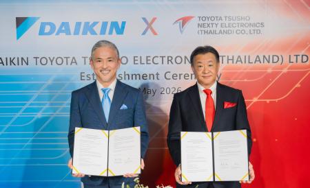 ネクスティ エレクトロニクスとダイキン工業、タイで