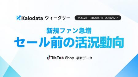 【Kalodataウィークリー】日本TikTok Shop市場、GMV9. 【Kalodataウィークリー】日本TikTok Shop市場、GMV9.