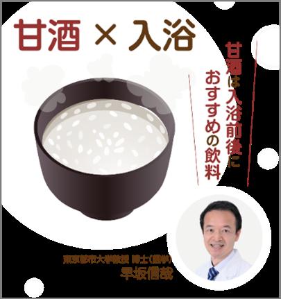 「甘酒×おふろ」で夏を乗り切る!酷暑に備える暑熱順 「甘酒×おふろ」で夏を乗り切る!酷暑に備える暑熱順