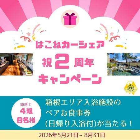 箱根町・箱根DMO・パーク24「はこねカーシェア」 2 箱根町・箱根DMO・パーク24「はこねカーシェア」 2