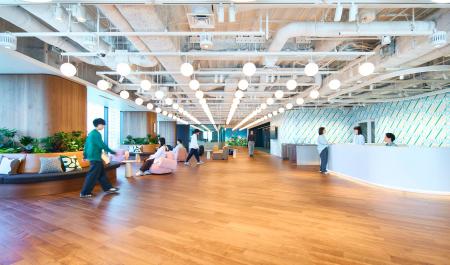 人と企業をつなぐ新本社「KOKUYO HQ」の公開実験を始 人と企業をつなぐ新本社「KOKUYO HQ」の公開実験を始