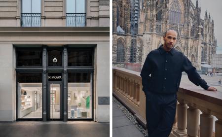 【RIMOWA】ケルンの新たな旗艦店にルイス・ハミルトン