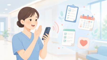 「声で記録、AIが整える」看護・介護現場の全業務にAI 「声で記録、AIが整える」看護・介護現場の全業務にAI