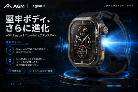 AGM Legion 3 スマートウォッチ 最新ファームウェア v AGM Legion 3 スマートウォッチ 最新ファームウェア v