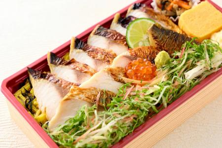 6月限定「香味野菜の焼き鯖寿司弁当」を販売開始!父 6月限定「香味野菜の焼き鯖寿司弁当」を販売開始!父