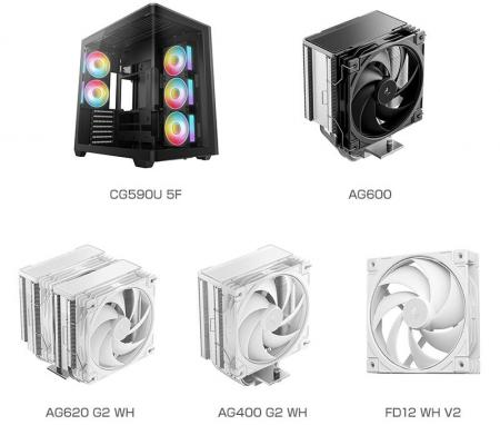 DeepCool社製、ピラーレスデザインのミドルタワー型PC DeepCool社製、ピラーレスデザインのミドルタワー型PC