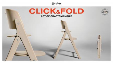 【新色登場】CYBEX、美しく折りたためるハイチェア『C